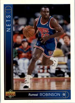 1993-94 Upper Deck Spanish Rumeal Robinson Variant #30 card image