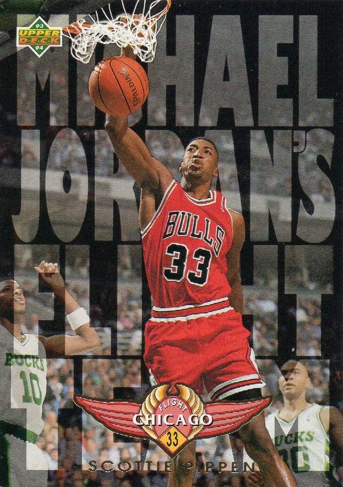 1993-94 Upper Deck Spanish Scottie Pippen FT Variant #190 card image