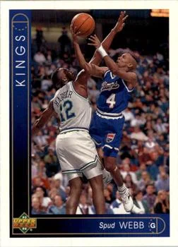 1993-94 Upper Deck Spanish Spud Webb Variant #99 card image