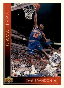 1993-94 Upper Deck Spanish Terrell Brandon Variant #45 card image
