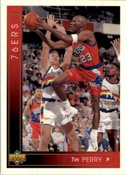 1993-94 Upper Deck Spanish Tim Perry Variant #120 card image