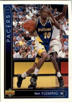1993-94 Upper Deck Spanish Vern Fleming Variant #13 card image