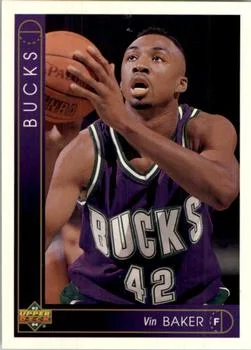 1993-94 Upper Deck Spanish Vin Baker Variant #154 card image