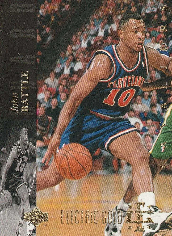 1993-94 Upper Deck Special Edition John Battle Electric Court Gold #26 card image