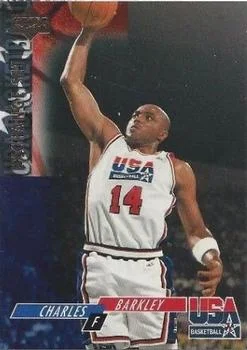 1993-94 Upper Deck Special Edition Charles Barkley EXCH USA Basketball Exchange #USA1 card image