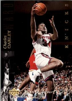 1993-94 Upper Deck Special Edition Charles Oakley Electric Court #72 card image