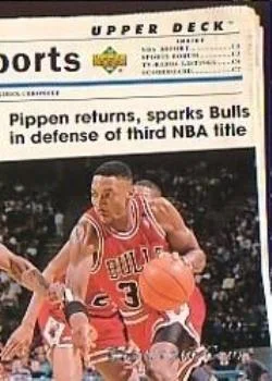 1993-94 Upper Deck Special Edition Chicago Bulls TH Electric Court #202 card image