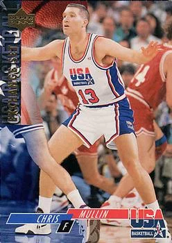 1993-94 Upper Deck Special Edition Chris Mullin EXCH USA Basketball Exchange #USA8 card image