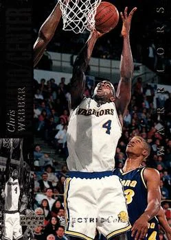 1993-94 Upper Deck Special Edition Chris Webber Electric Court #4 card image