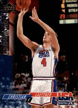 1993-94 Upper Deck Special Edition Christian Laettner EXCH USA Basketball Exchange #USA6 card image