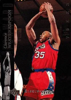 1993-94 Upper Deck Special Edition Clarence Weatherspoon Electric Court #110 card image