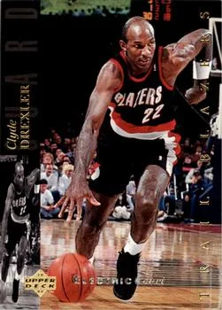 1993-94 Upper Deck Special Edition Clyde Drexler Electric Court #10 card image