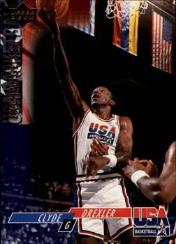 1993-94 Upper Deck Special Edition Clyde Drexler EXCH USA Basketball Exchange #USA3 card image