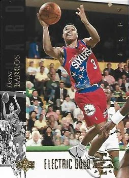 1993-94 Upper Deck Special Edition Dana Barros Electric Court Gold #52 card image