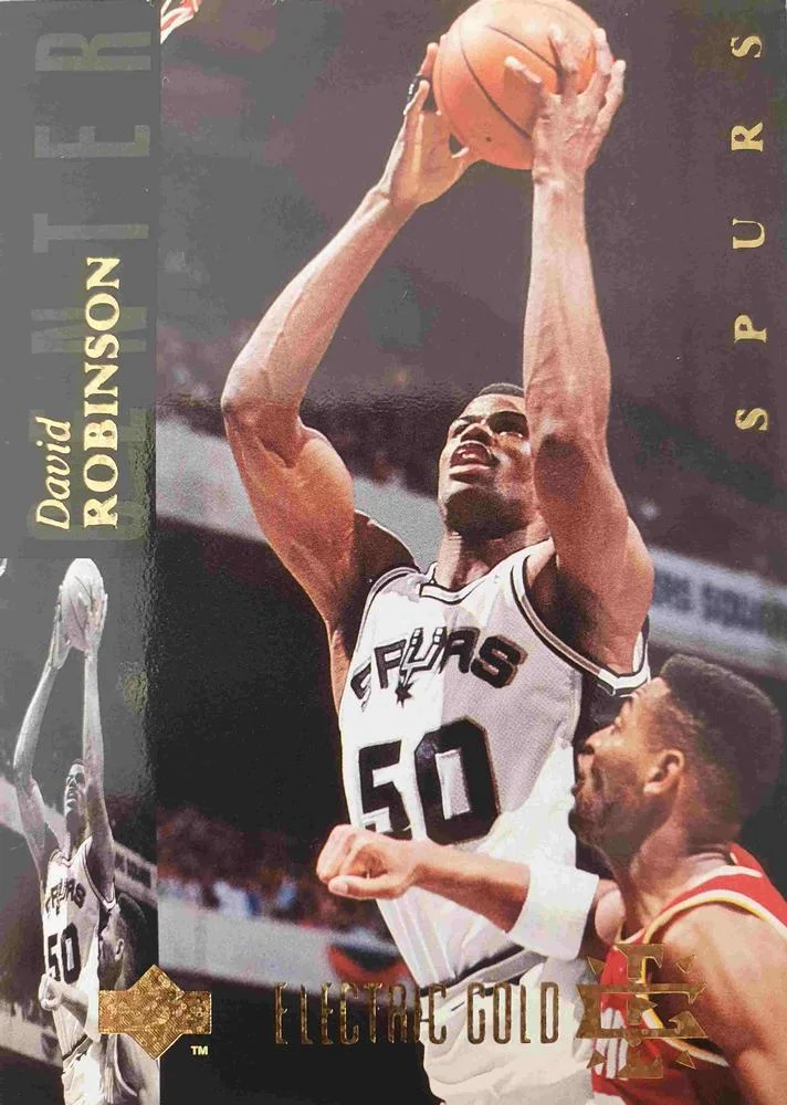 1993-94 Upper Deck Special Edition David Robinson Electric Court Gold #177 card image