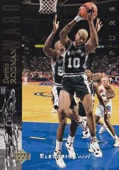 1993-94 Upper Deck Special Edition Dennis Rodman Electric Court #63 card image