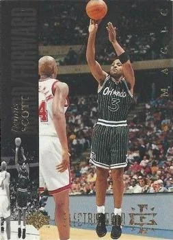 1993-94 Upper Deck Special Edition Dennis Scott Electric Court Gold #15 card image