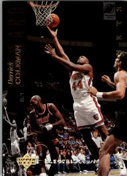 1993-94 Upper Deck Special Edition Derrick Coleman Electric Court #44 card image