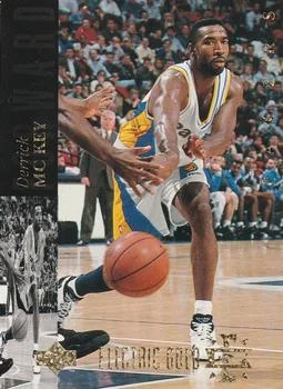1993-94 Upper Deck Special Edition Derrick McKey Electric Court Gold #127 card image