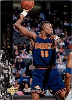 1993-94 Upper Deck Special Edition Dikembe Mutombo Electric Court #150 card image