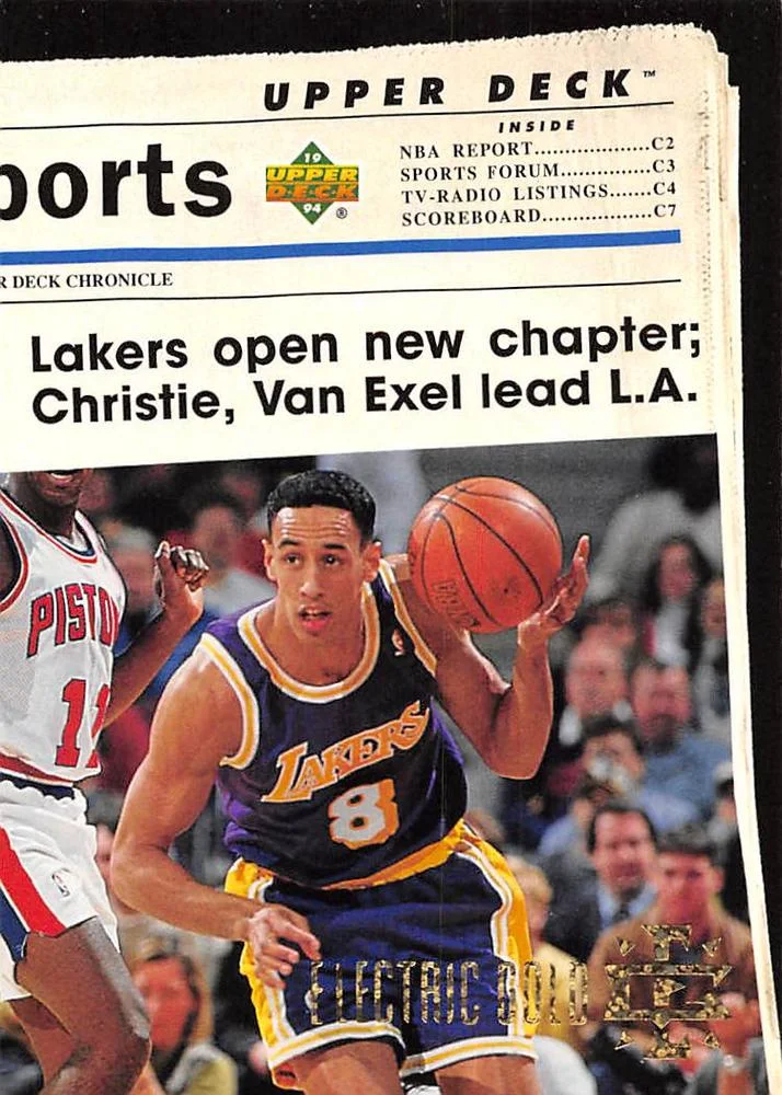 1993-94 Upper Deck Special Edition Doug Christie / Nick Van Exel Electric Court #211 card image
