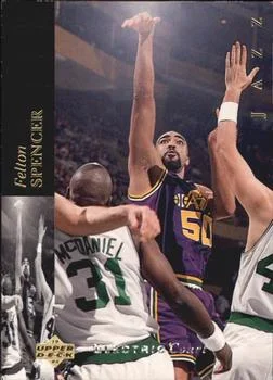 1993-94 Upper Deck Special Edition Felton Spencer Electric Court Gold #111 card image