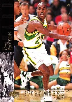 1993-94 Upper Deck Special Edition Gary Payton Electric Court #131 card image