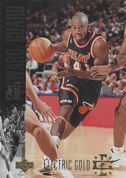 1993-94 Upper Deck Special Edition Glen Rice Electric Court Gold #148 card image