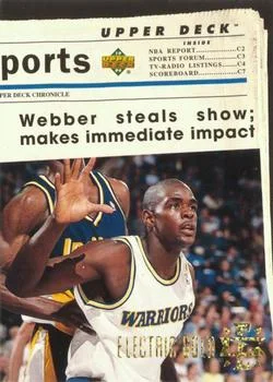 1993-94 Upper Deck Special Edition Golden State Warriors TH Electric Court Gold #207 card image