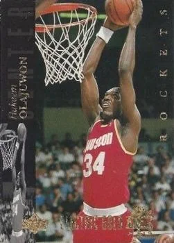 1993-94 Upper Deck Special Edition Hakeem Olajuwon Electric Court Gold #78 card image