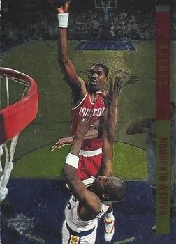 1993-94 Upper Deck Special Edition Hakeem Olajuwon Behind the Glass #G5 card image