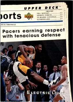 1993-94 Upper Deck Special Edition Indiana Pacers TH Electric Court #209 card image
