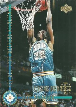 1993-94 Upper Deck Special Edition Jamal Mashburn ASWHL Electric Court Gold #194 card image