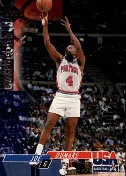 1993-94 Upper Deck Special Edition Joe Dumars EXCH USA Basketball Exchange #USA20 card image