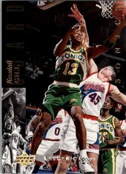 1993-94 Upper Deck Special Edition Kendall Gill Electric Court #77 card image