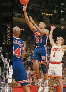 1993-94 Upper Deck Special Edition Kevin Edwards Electric Court Gold #59 card image