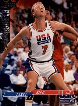 1993-94 Upper Deck Special Edition Larry Bird EXCH USA Basketball Exchange #USA2 card image