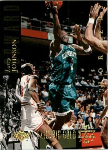 1993-94 Upper Deck Special Edition Larry Johnson Electric Court Gold #57 card image