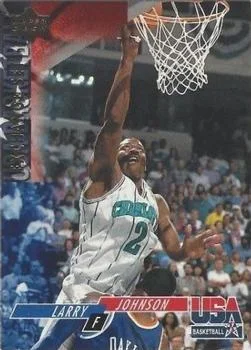 1993-94 Upper Deck Special Edition Larry Johnson EXCH USA Basketball Exchange #USA18 card image