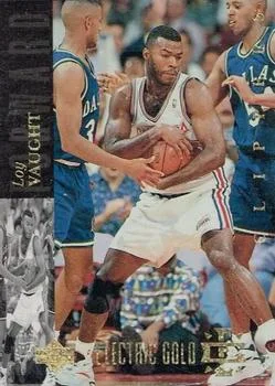 1993-94 Upper Deck Special Edition Loy Vaught Electric Court Gold #6 card image