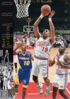 1993-94 Upper Deck Special Edition Mark Jackson Electric Court Gold #107 card image
