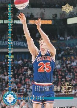 1993-94 Upper Deck Special Edition Mark Price ASWHL Electric Court Gold #198 card image