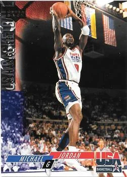 1993-94 Upper Deck Special Edition Michael Jordan EXCH USA Basketball Exchange #USA5 card image
