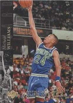 1993-94 Upper Deck Special Edition Micheal Williams Electric Court Gold #34 card image