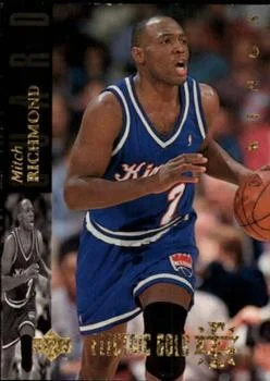 1993-94 Upper Deck Special Edition Mitch Richmond Electric Court Gold #86 card image