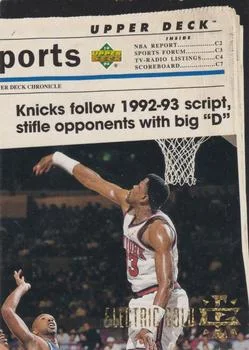 1993-94 Upper Deck Special Edition New York Knicks TH Electric Court Gold #216 card image