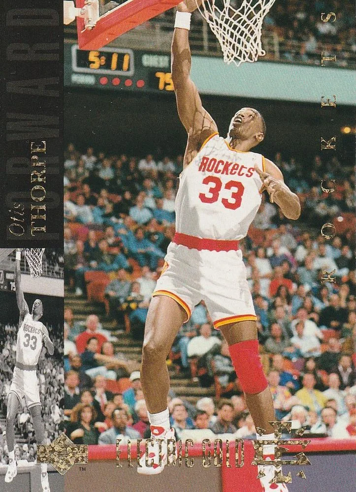 1993-94 Upper Deck Special Edition Otis Thorpe Electric Court Gold #55 card image