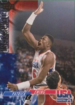 1993-94 Upper Deck Special Edition Patrick Ewing EXCH USA Basketball Exchange #USA4 card image