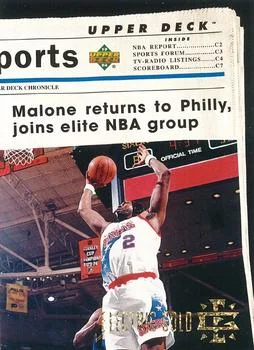 1993-94 Upper Deck Special Edition Philadelphia 76ers TH Electric Court Gold #218 card image