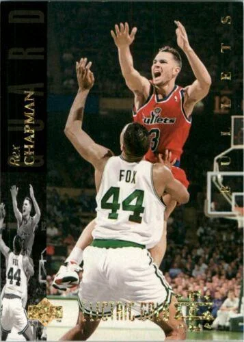 1993-94 Upper Deck Special Edition Rex Chapman Electric Court Gold #58 card image
